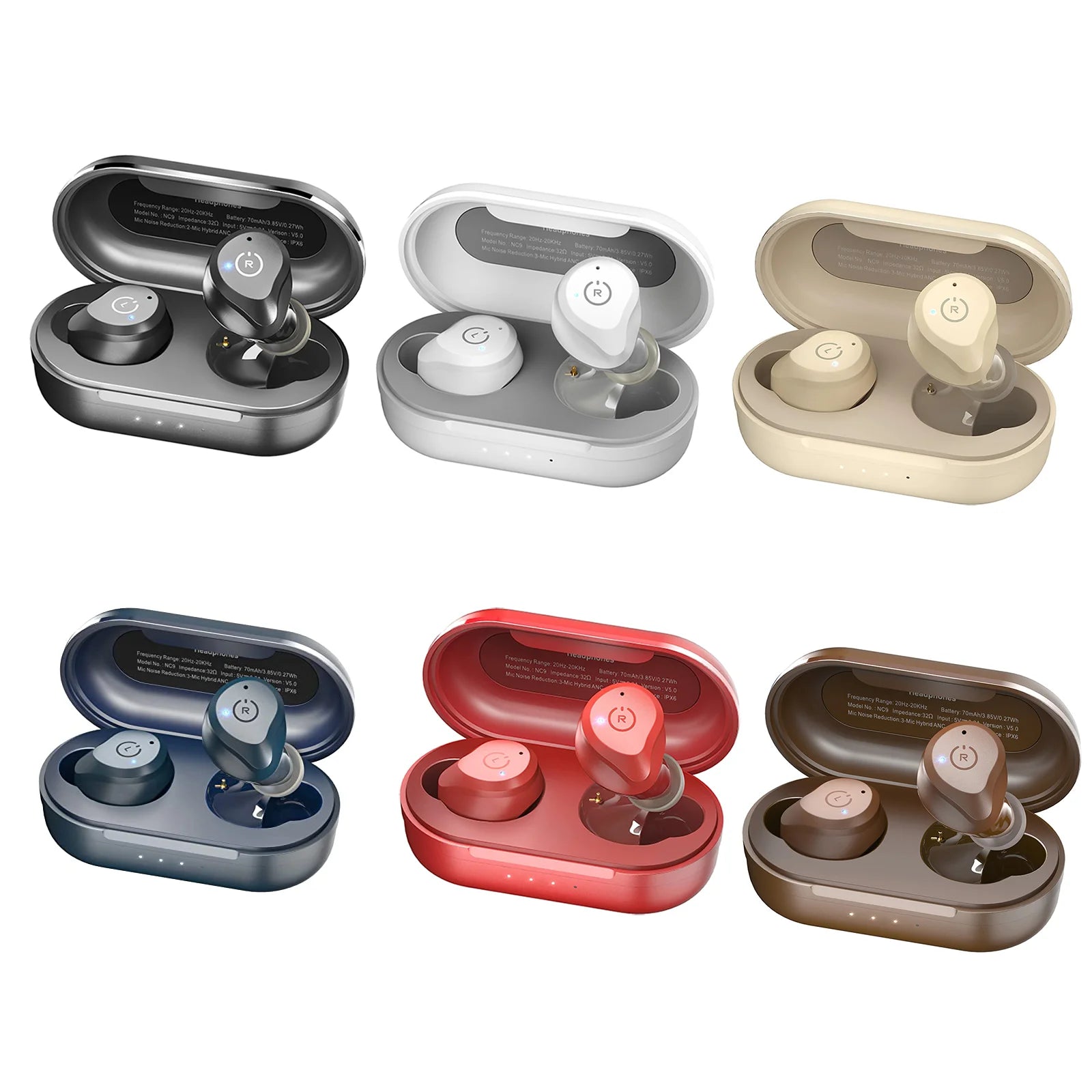 Refurbished TOZO ANC Wireless Earbuds