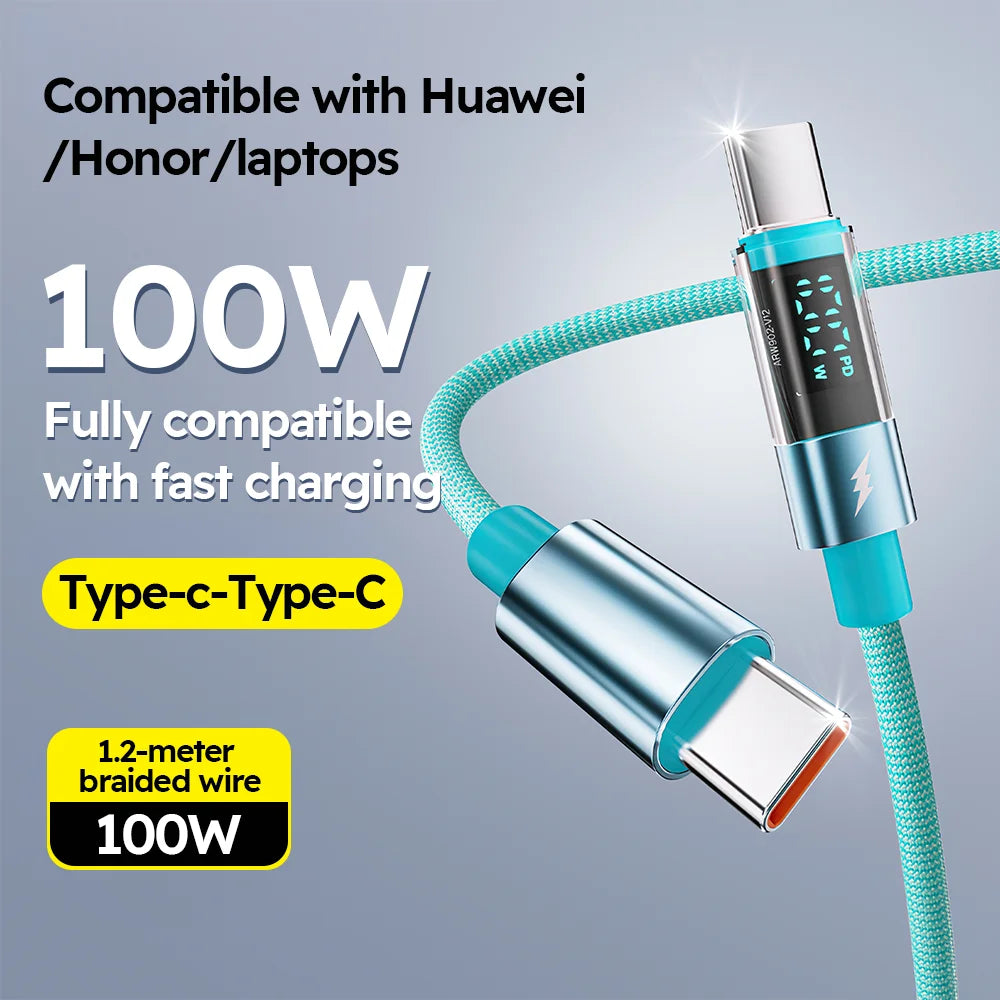 Type C To Type C  Fast Charging Cable