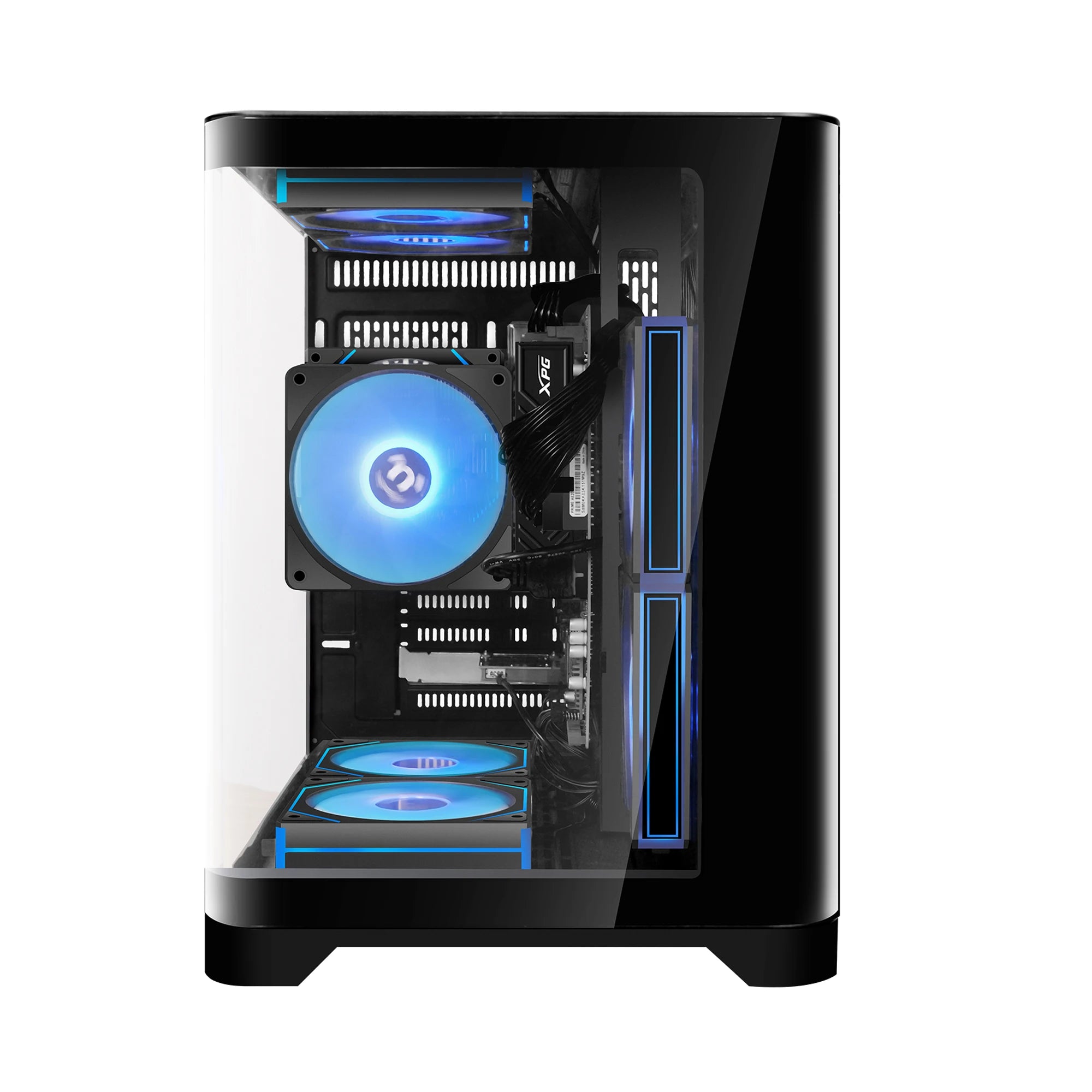 Gaming Desktop AMD Ryzen 5 5600GT 3.9GHz 16GB(8G*2) DDR4 1T NVME SSD ARGB 7 Fans